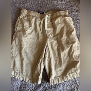 Old Navy Light Tan Drawstring Kids' Shorts